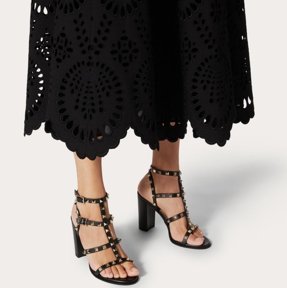 Valentino Garavani Shoes - VALENTINO GARAVANI ROCKSTUD SANDAL NIB